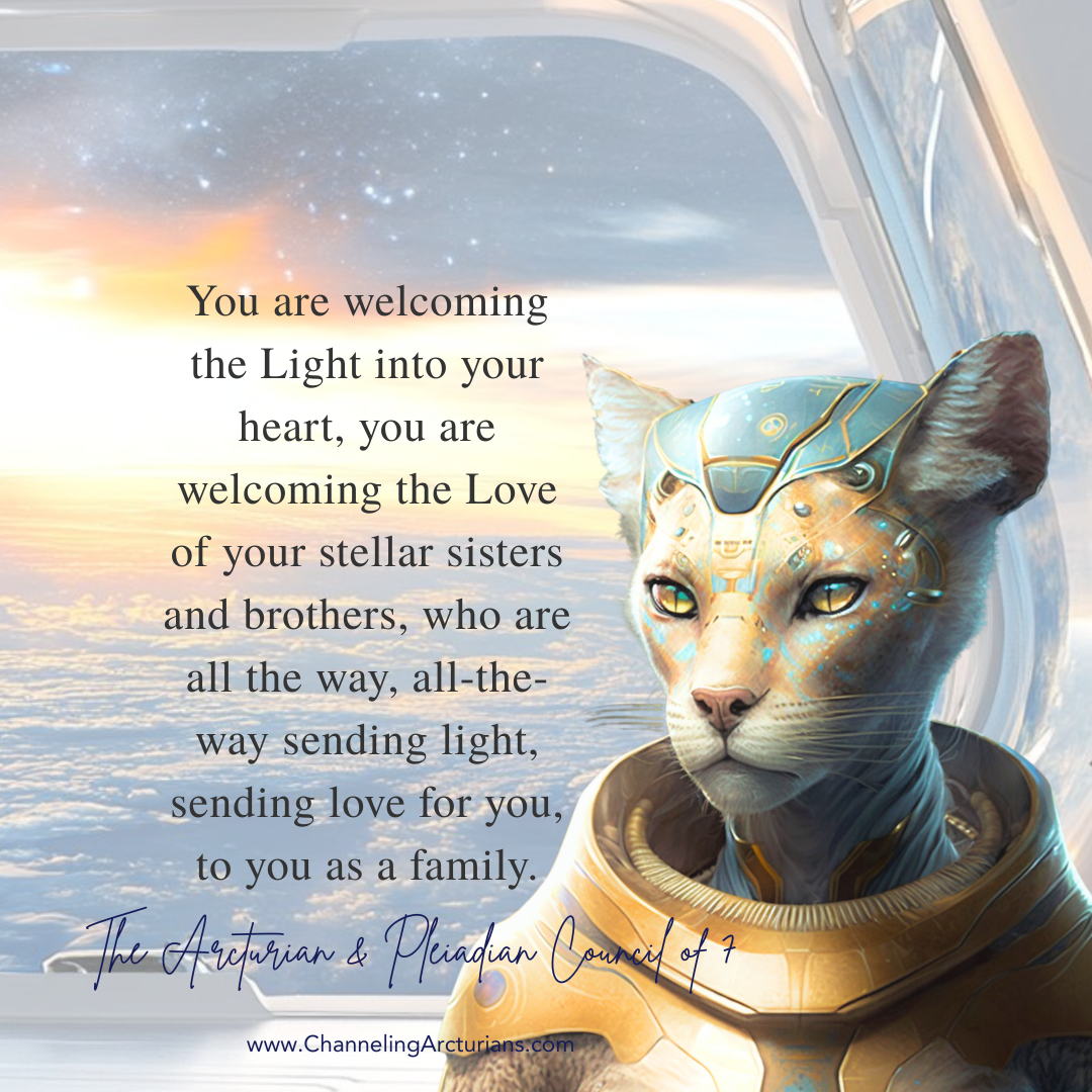 The Lights on Earth: A Message from our Galactic Family on April Energy Shift