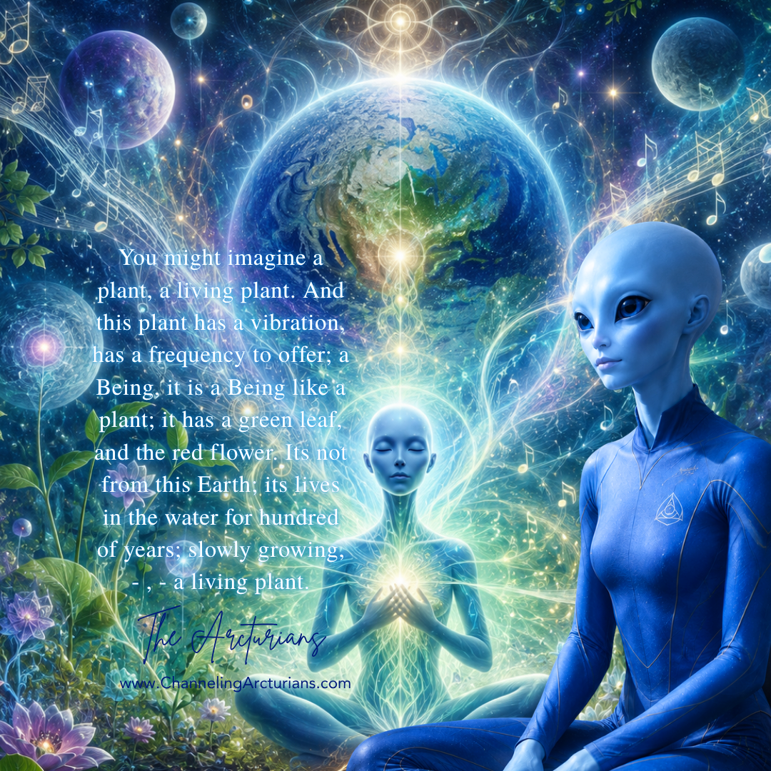 Channeling The Arcturians – The Alien Flower – The July Energy