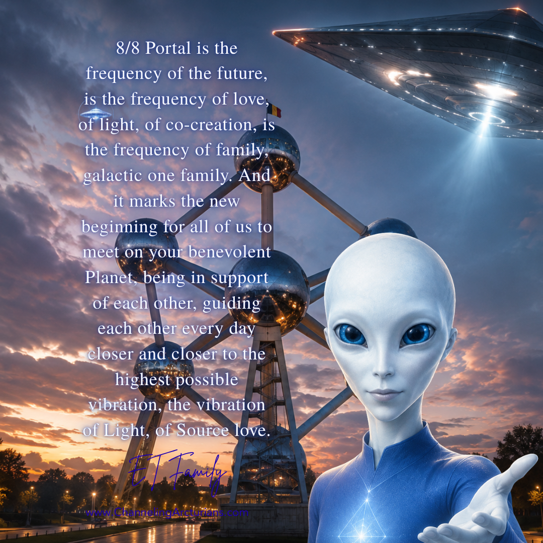 8/8 Lion’s Gate Portal — The Frequency of the Future Is in Your Heart | Channeling from our ET Family
